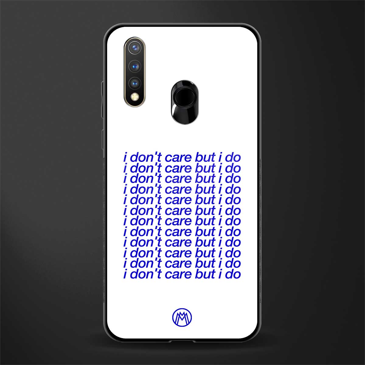 i don't care but i do glass case for vivo u20 image