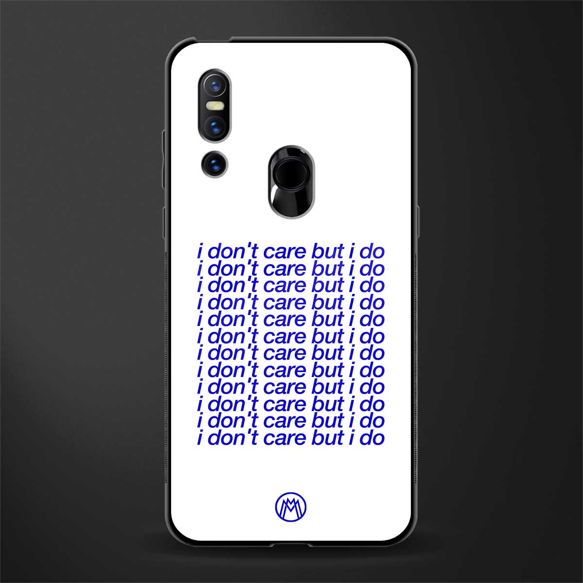i don't care but i do glass case for vivo v15 image