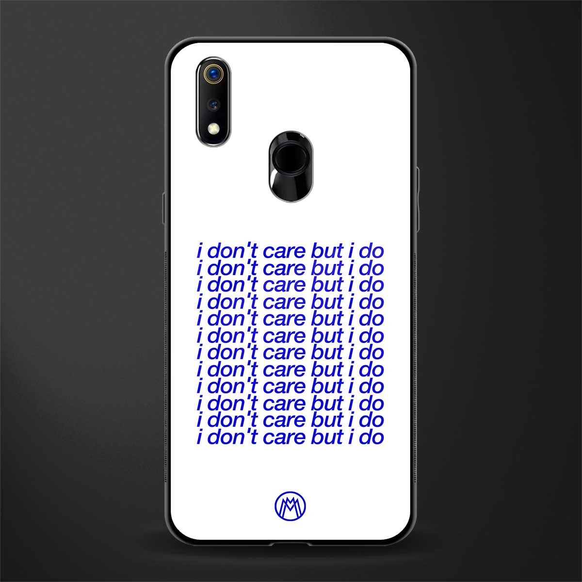 i don't care but i do glass case for realme 3i image