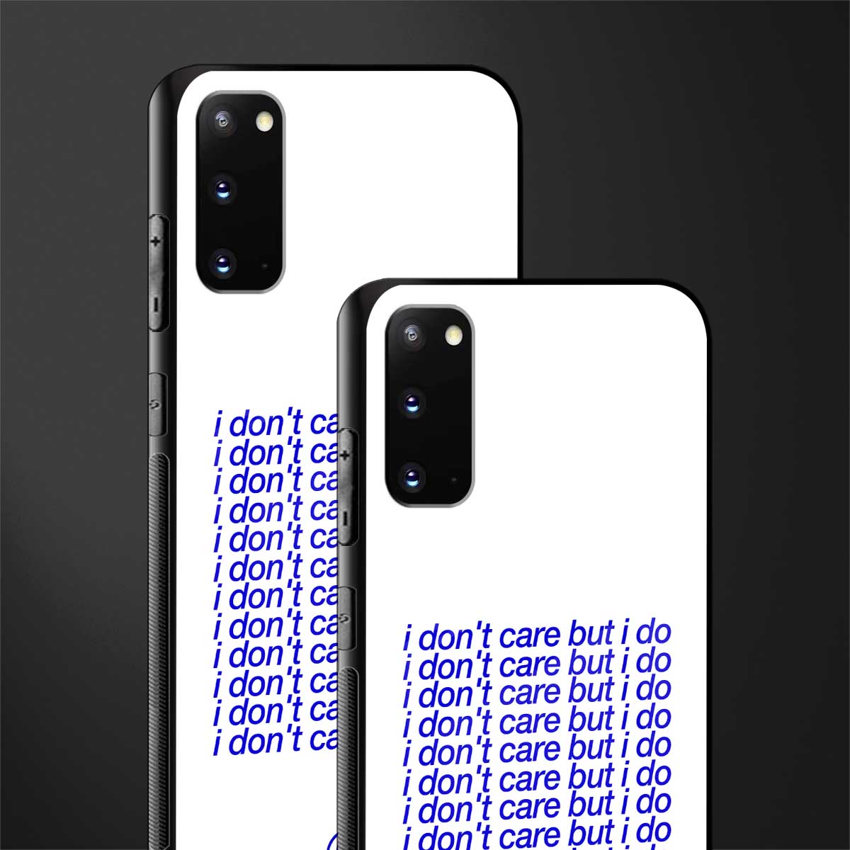 i don't care but i do glass case for samsung galaxy s20 image-2