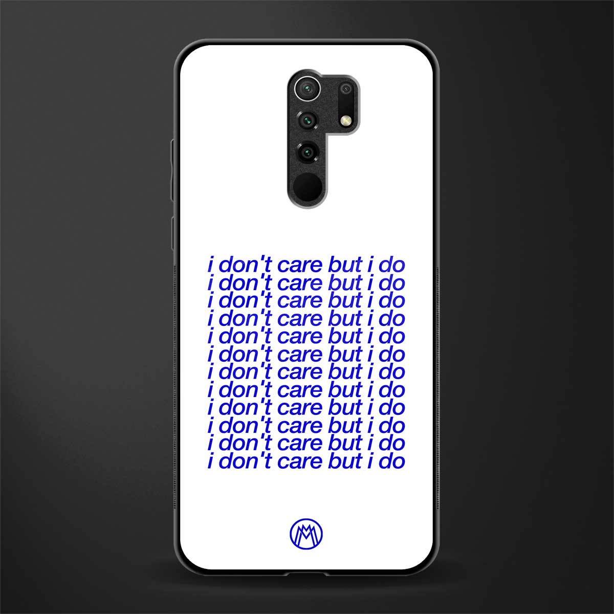 i don't care but i do glass case for poco m2 reloaded image