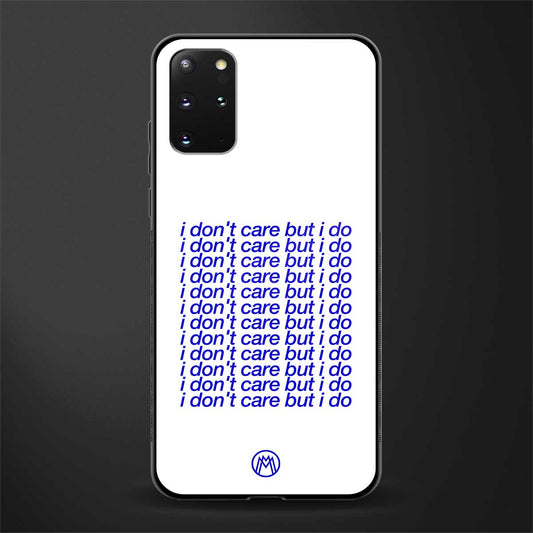 i don't care but i do glass case for samsung galaxy s20 plus image