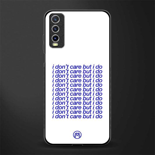 i don't care but i do glass case for vivo y20 image