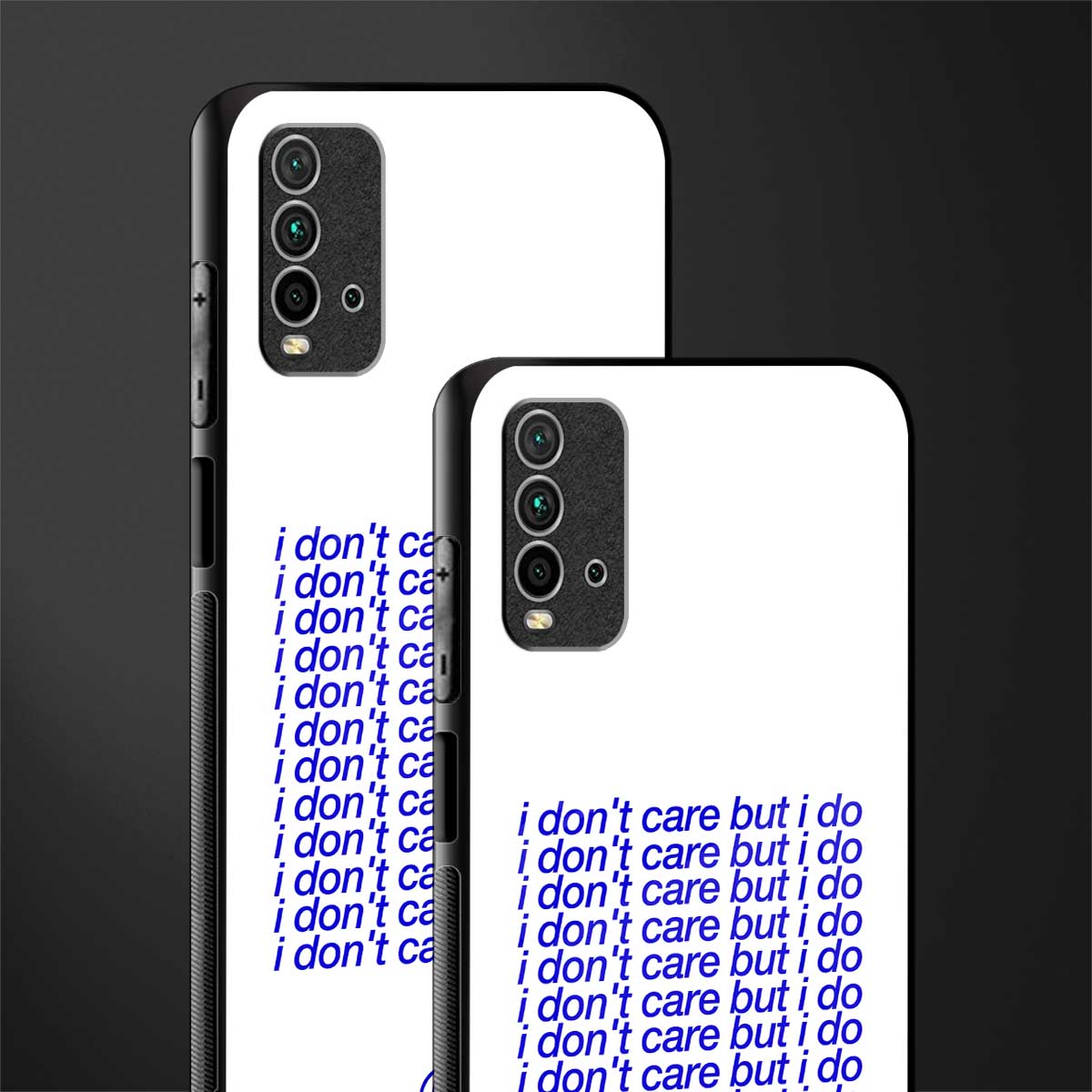 i don't care but i do glass case for redmi 9 power image-2