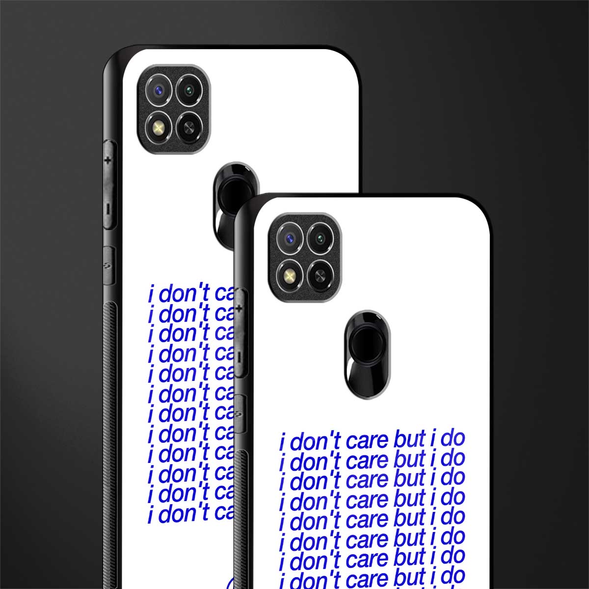 i don't care but i do glass case for redmi 9 image-2
