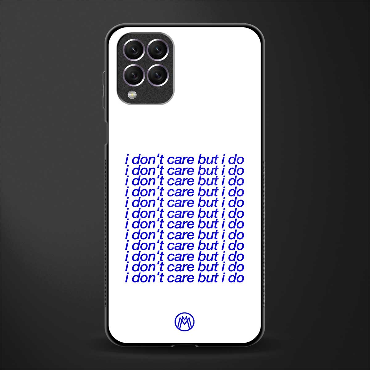 i don't care but i do glass case for samsung galaxy f62 image