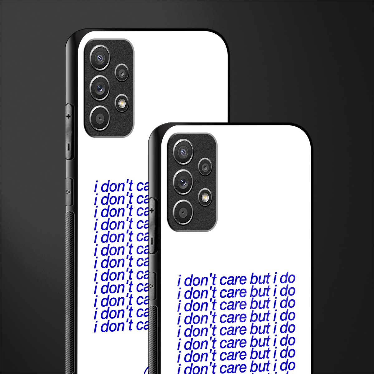 i don't care but i do glass case for samsung galaxy a72 image-2