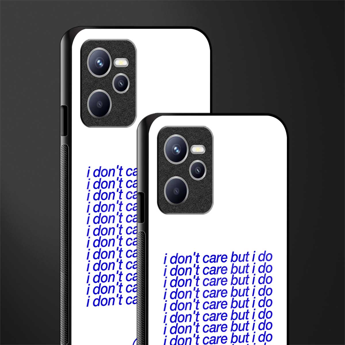 i don't care but i do glass case for realme c35 image-2