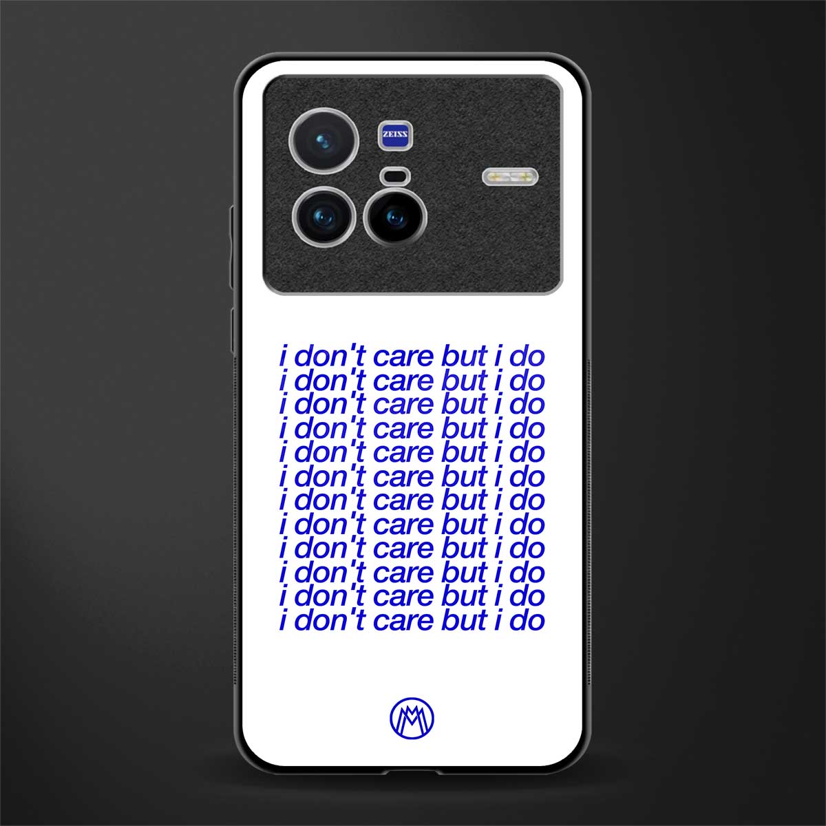 i don't care but i do glass case for vivo x80 image