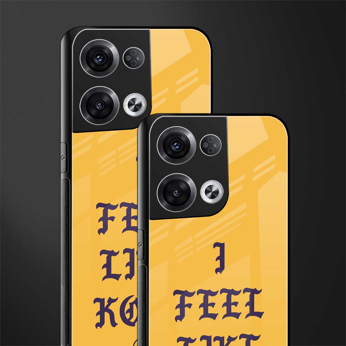 i feel like kobe back phone cover | glass case for oppo reno 8
