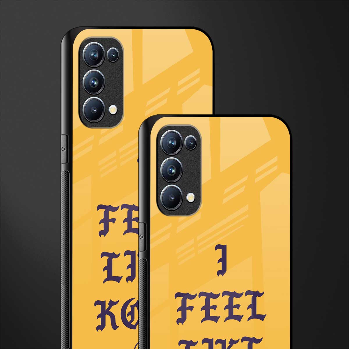 i feel like kobe back phone cover | glass case for oppo reno 5