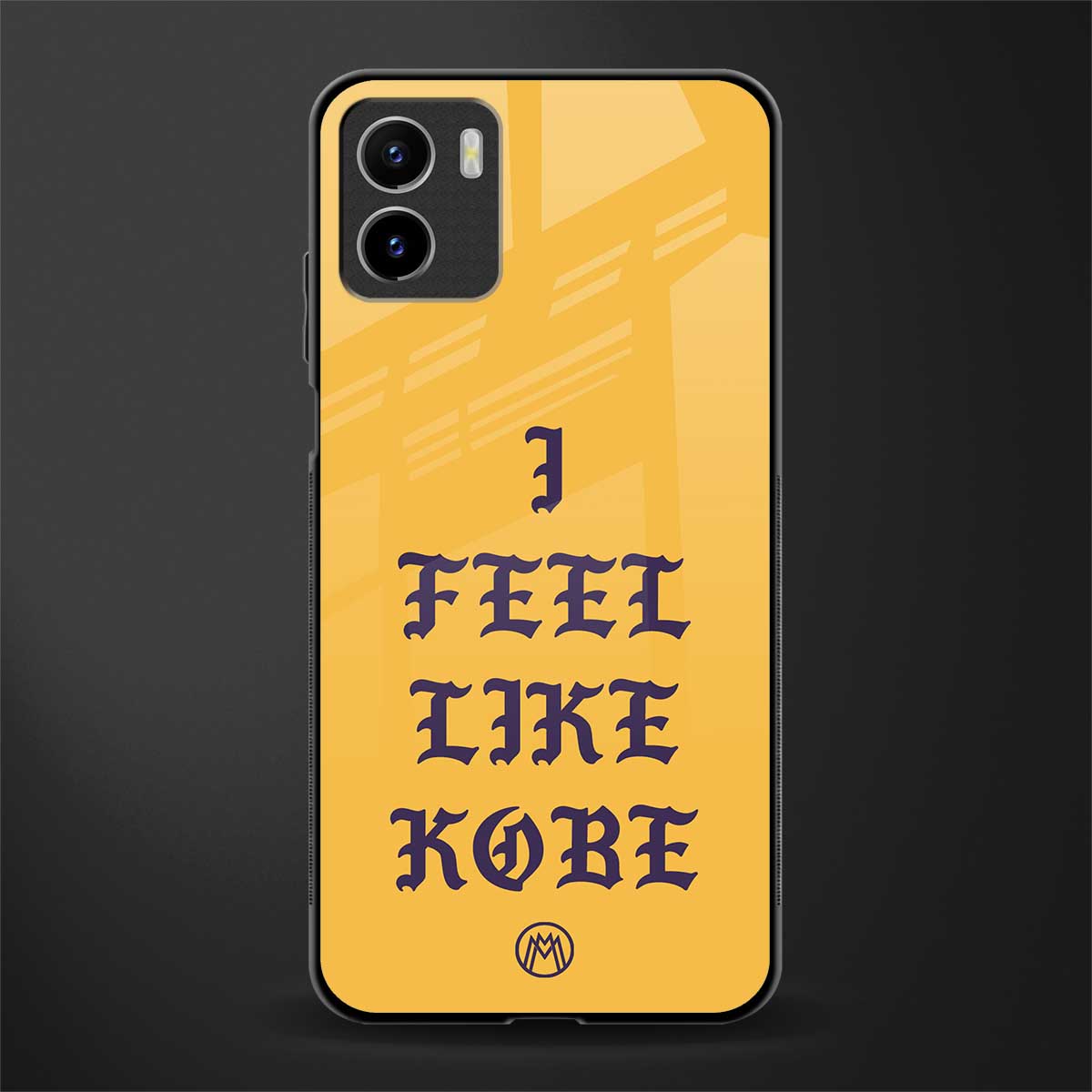 i feel like kobe back phone cover | glass case for vivo y72
