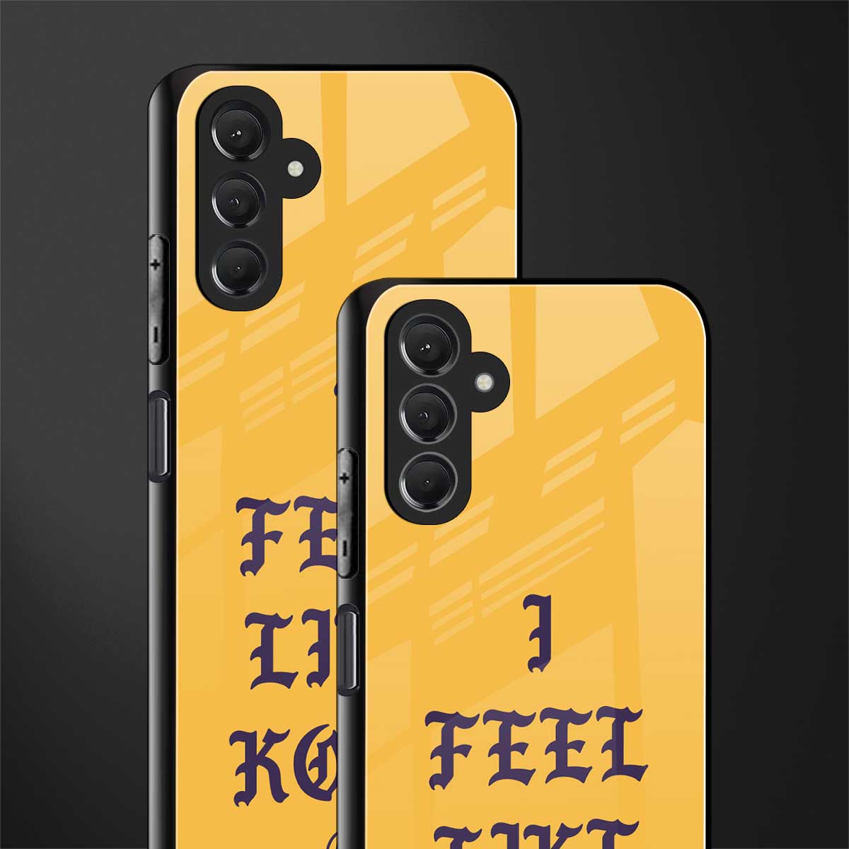 i feel like kobe back phone cover | glass case for samsun galaxy a24 4g