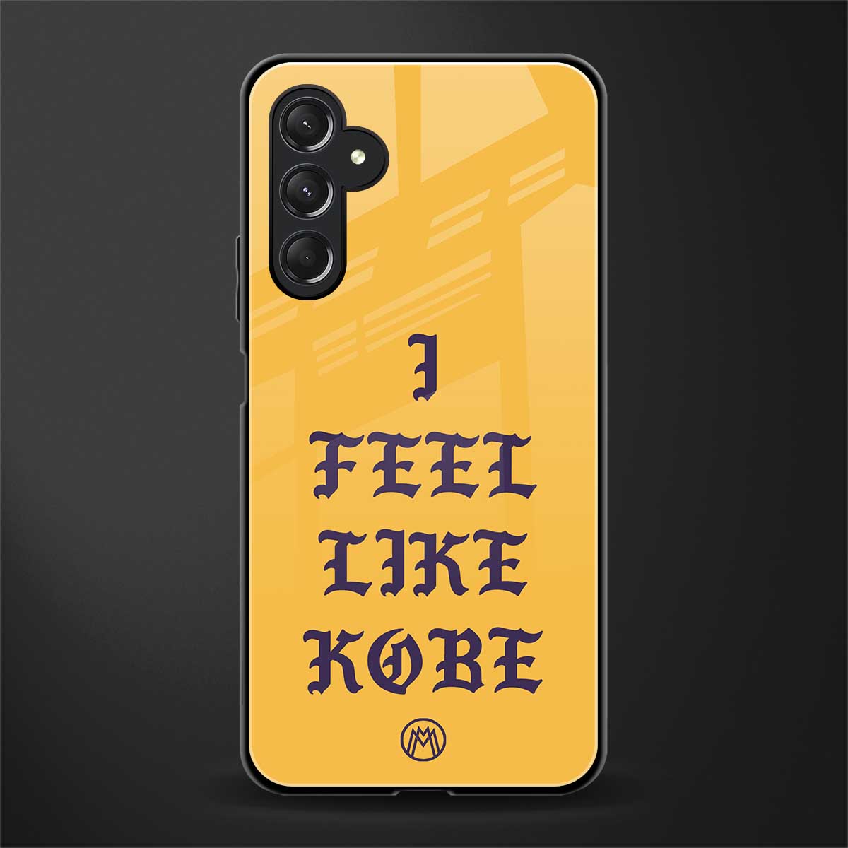 i feel like kobe back phone cover | glass case for samsun galaxy a24 4g