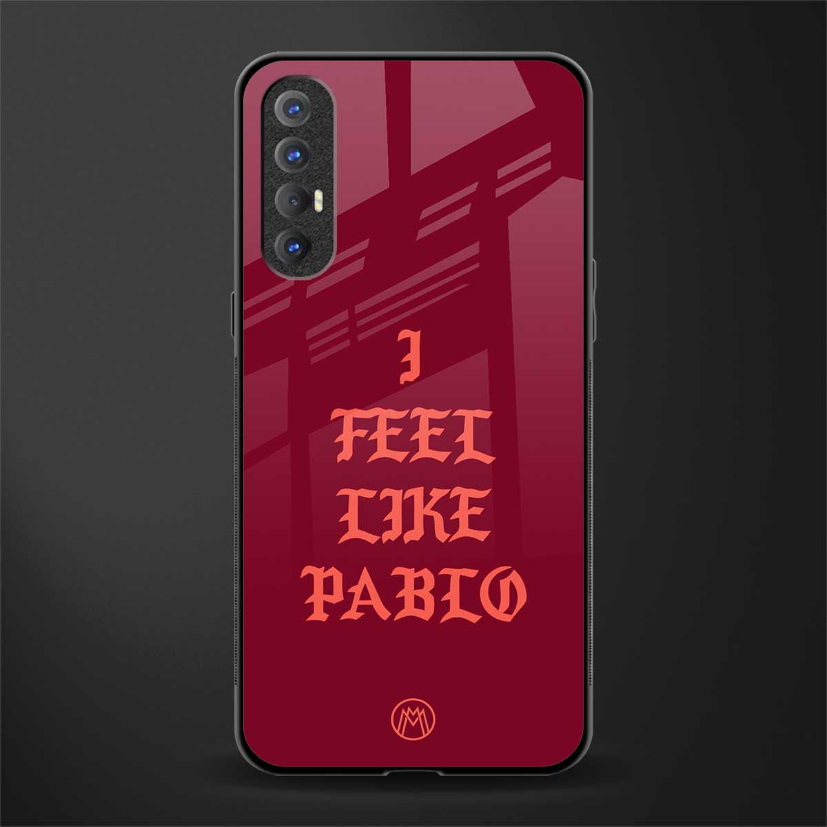 i feel like pablo glass case for oppo reno 3 pro image