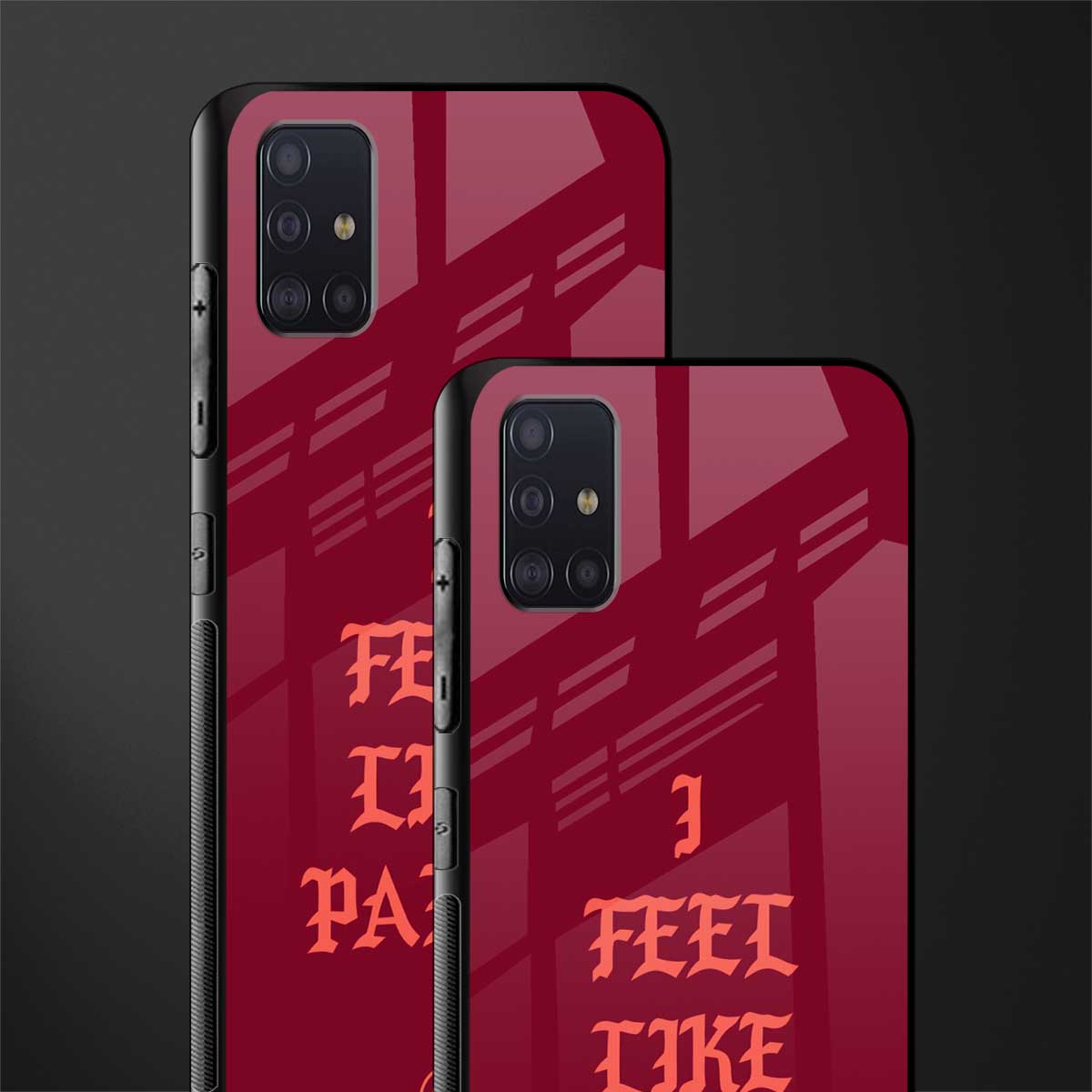 i feel like pablo glass case for samsung galaxy a71 image-2