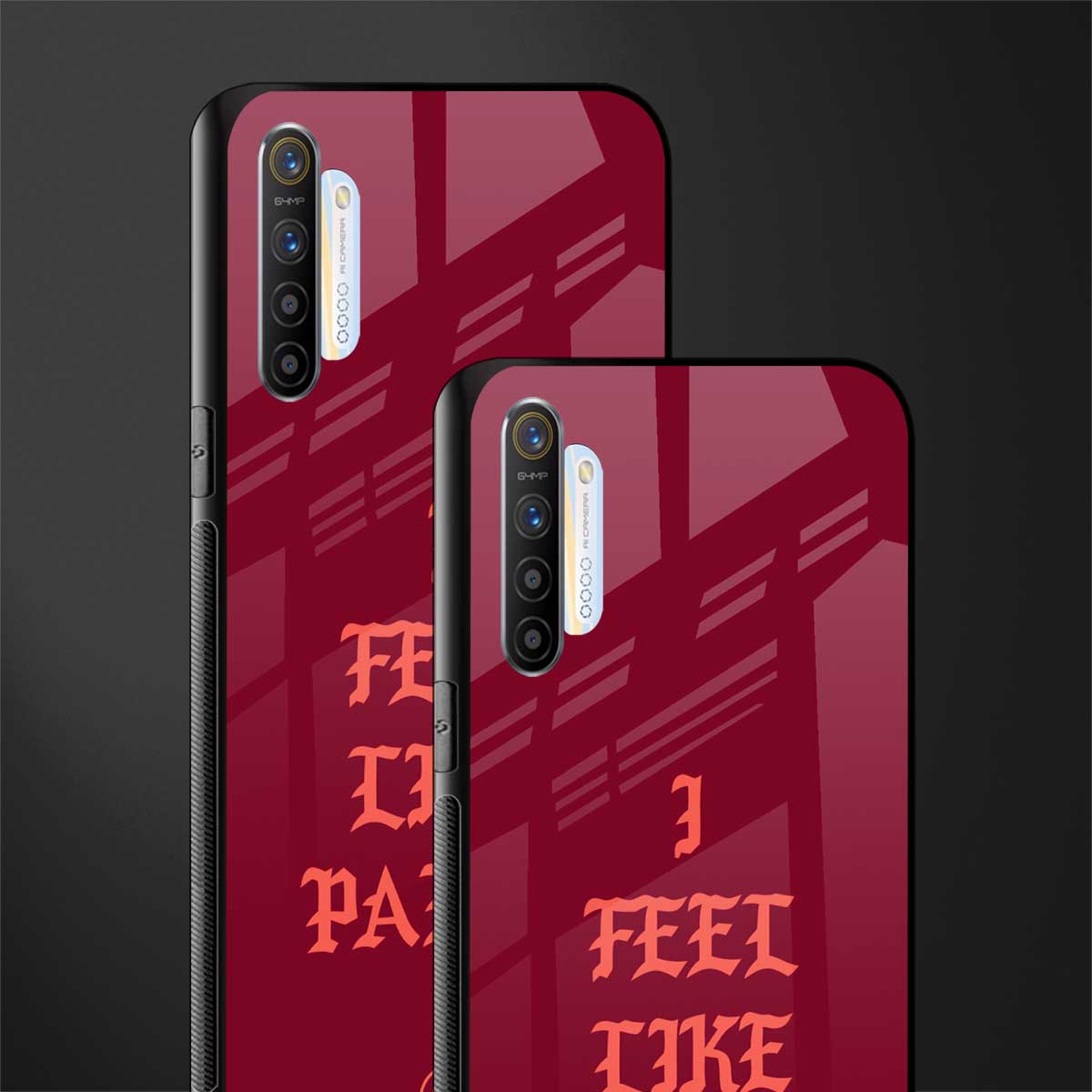i feel like pablo glass case for realme x2 image-2