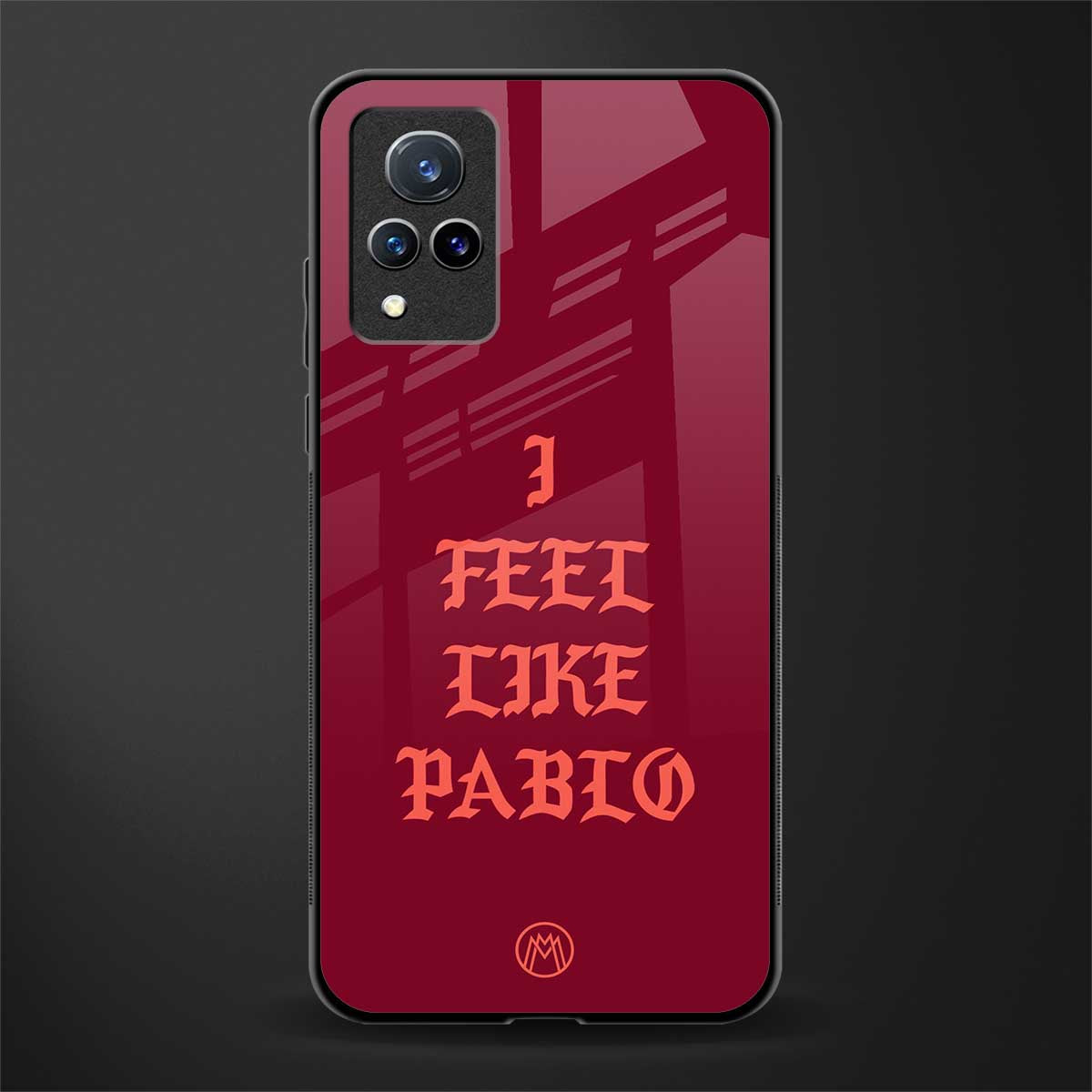 i feel like pablo glass case for vivo v21 5g image