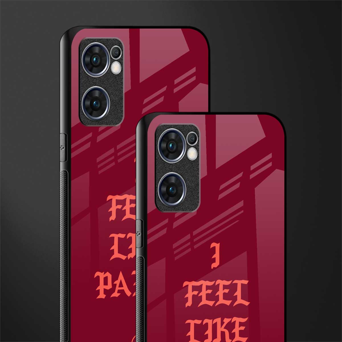 i feel like pablo glass case for oppo reno7 5g image-2
