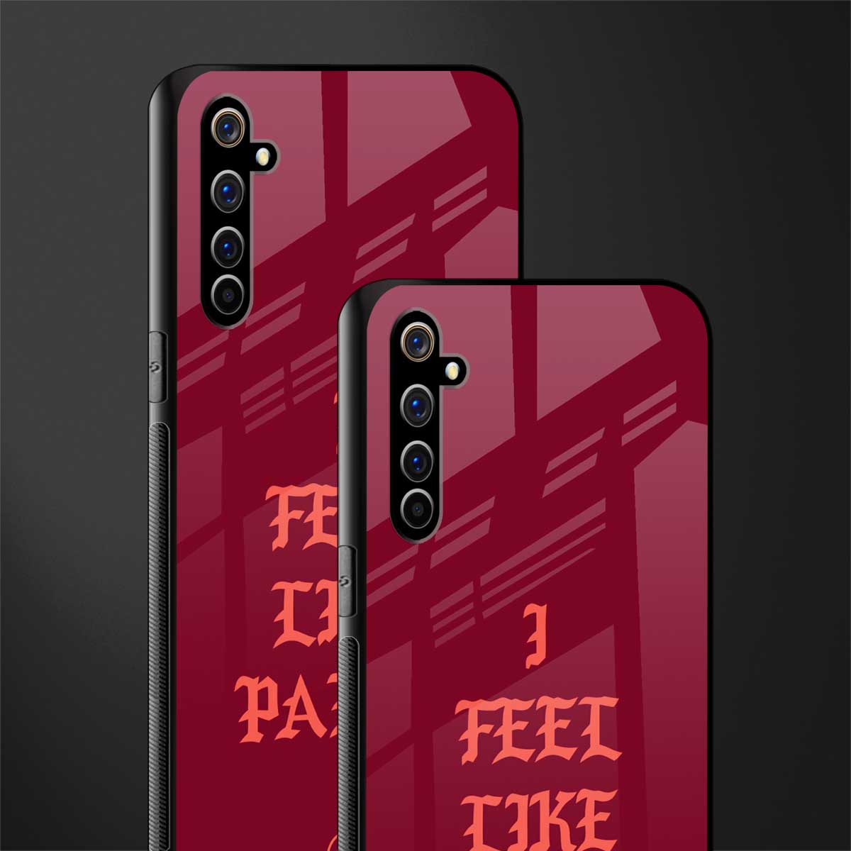 i feel like pablo glass case for realme x50 pro image-2