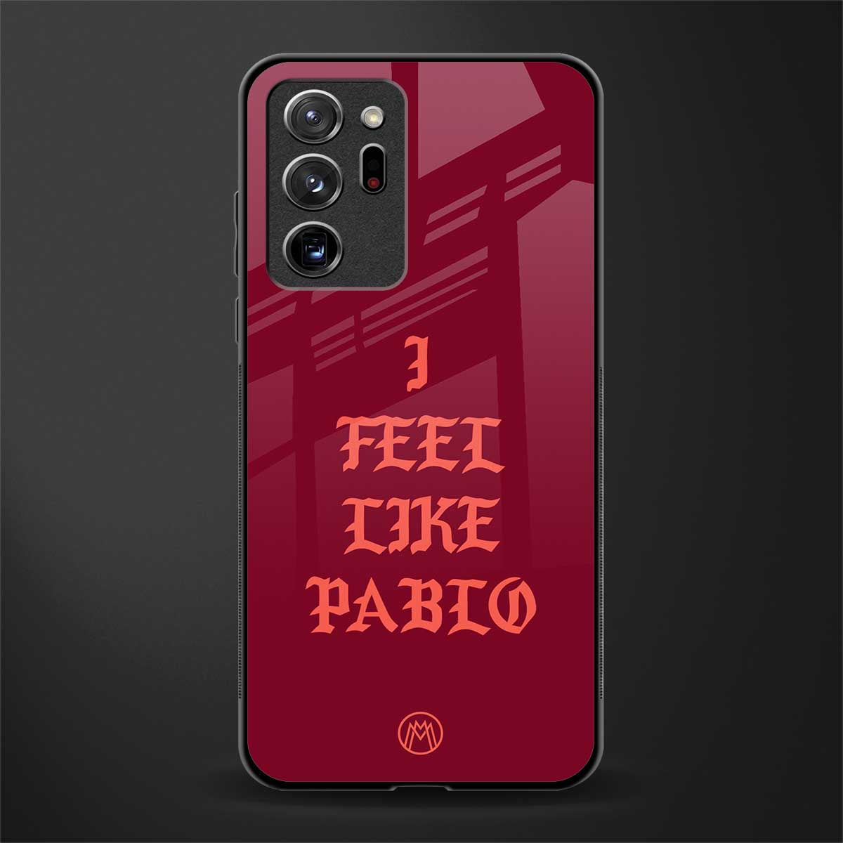 i feel like pablo glass case for samsung galaxy note 20 ultra 5g image