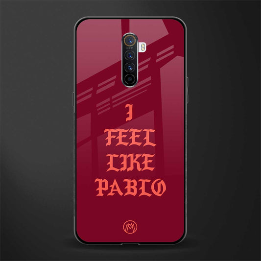 i feel like pablo glass case for realme x2 pro image