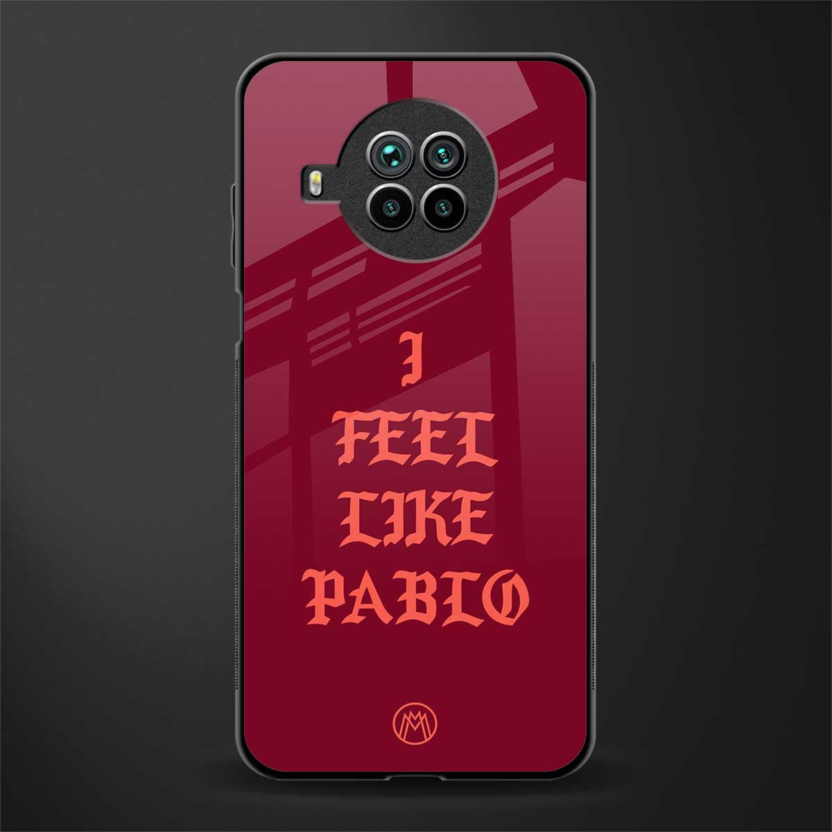 i feel like pablo glass case for mi 10i image