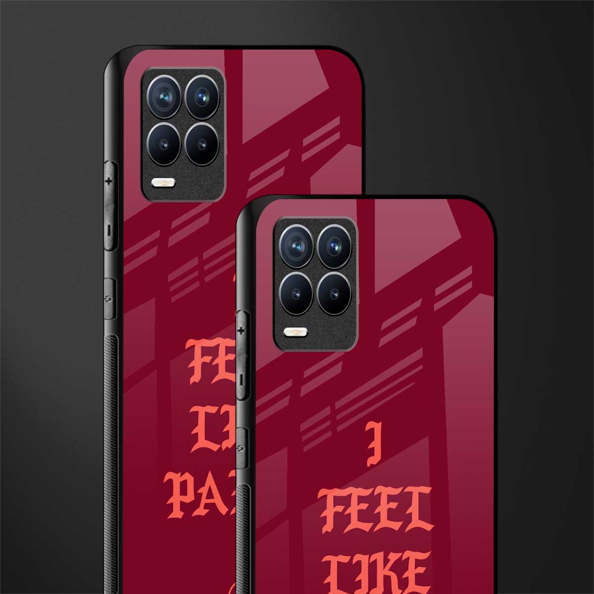 i feel like pablo glass case for realme 8 4g image-2