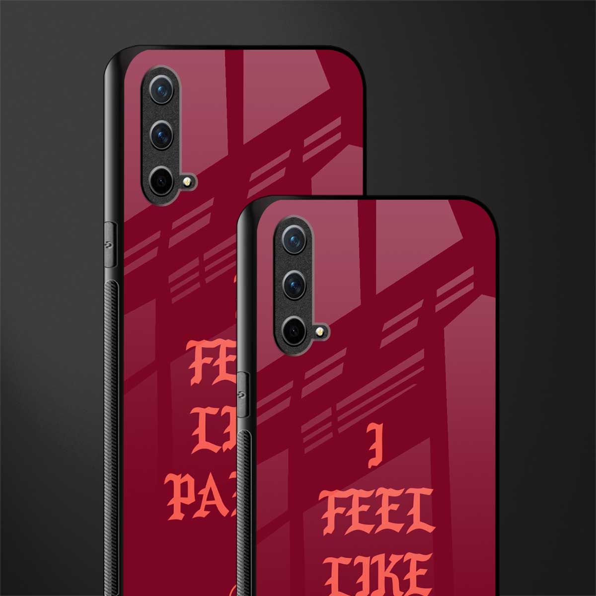 i feel like pablo glass case for oneplus nord ce 5g image-2