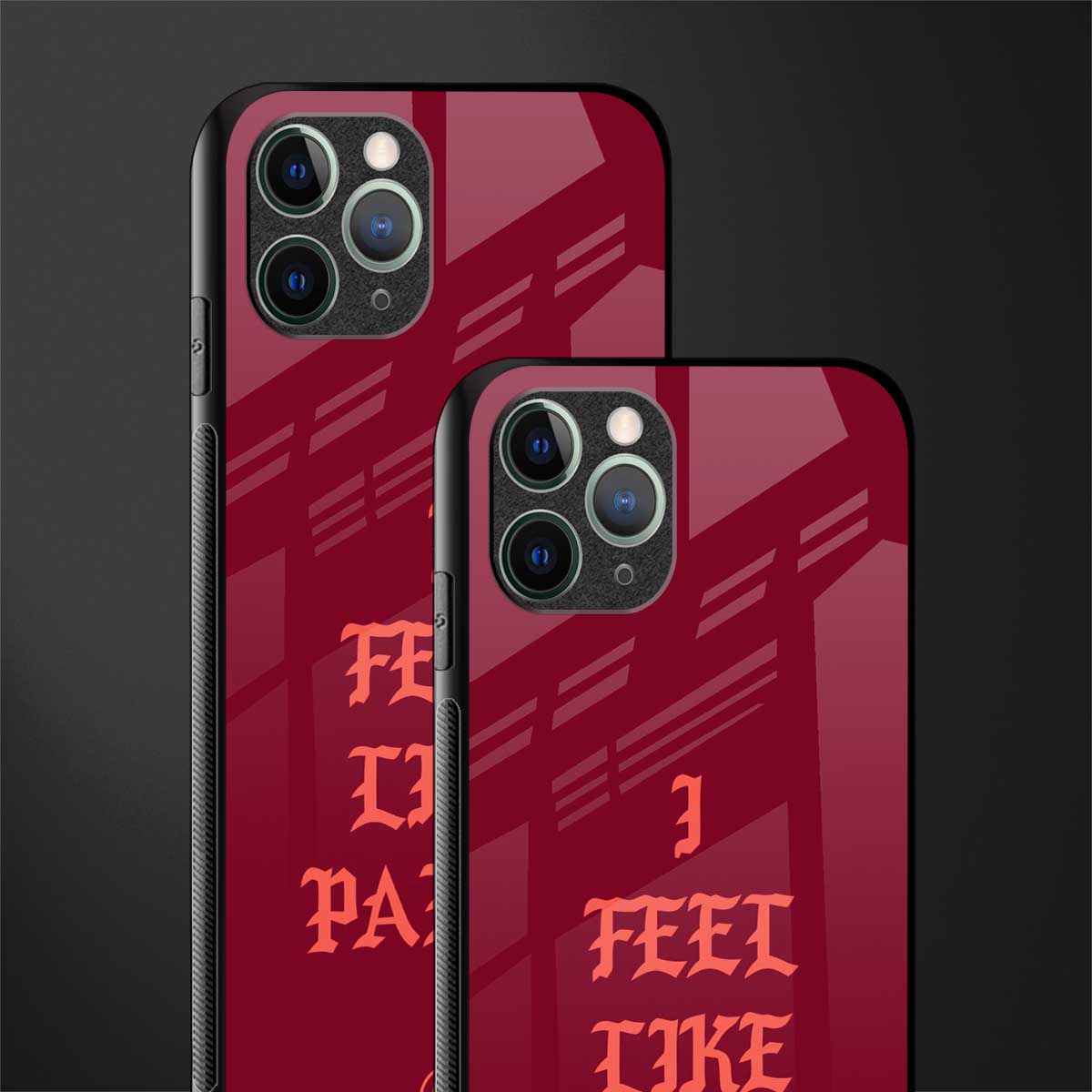 i feel like pablo glass case for iphone 11 pro image-2