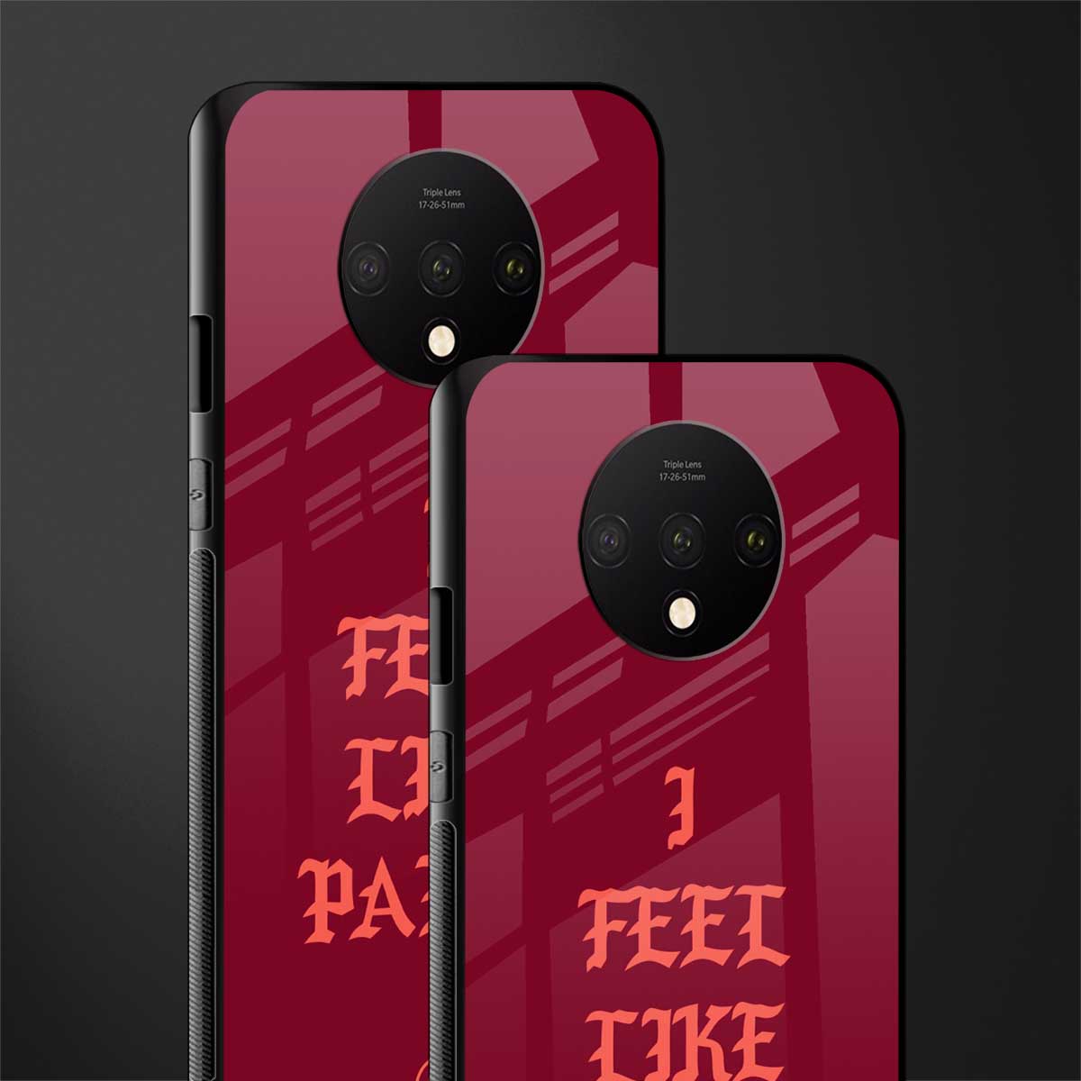 i feel like pablo glass case for oneplus 7t image-2
