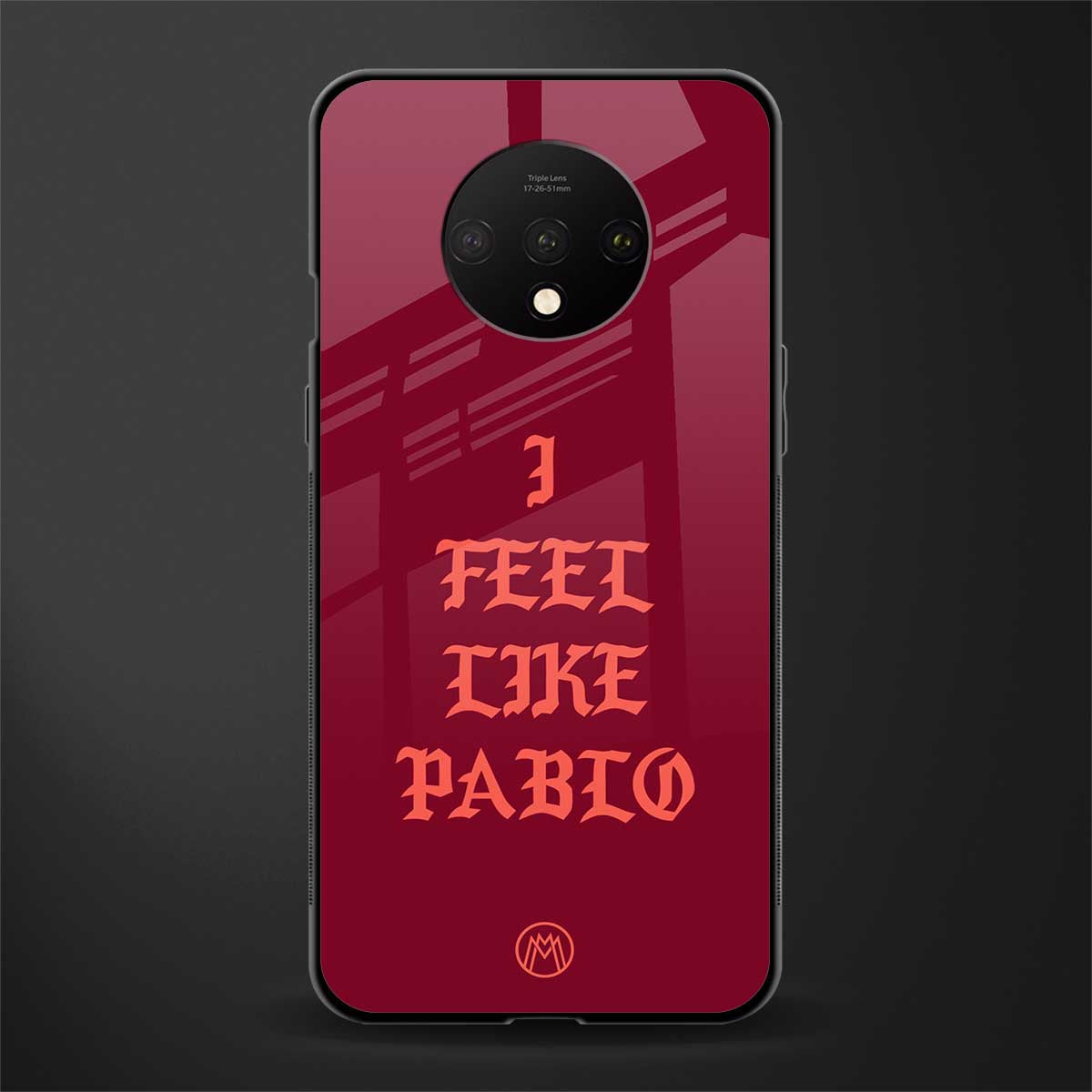 i feel like pablo glass case for oneplus 7t image