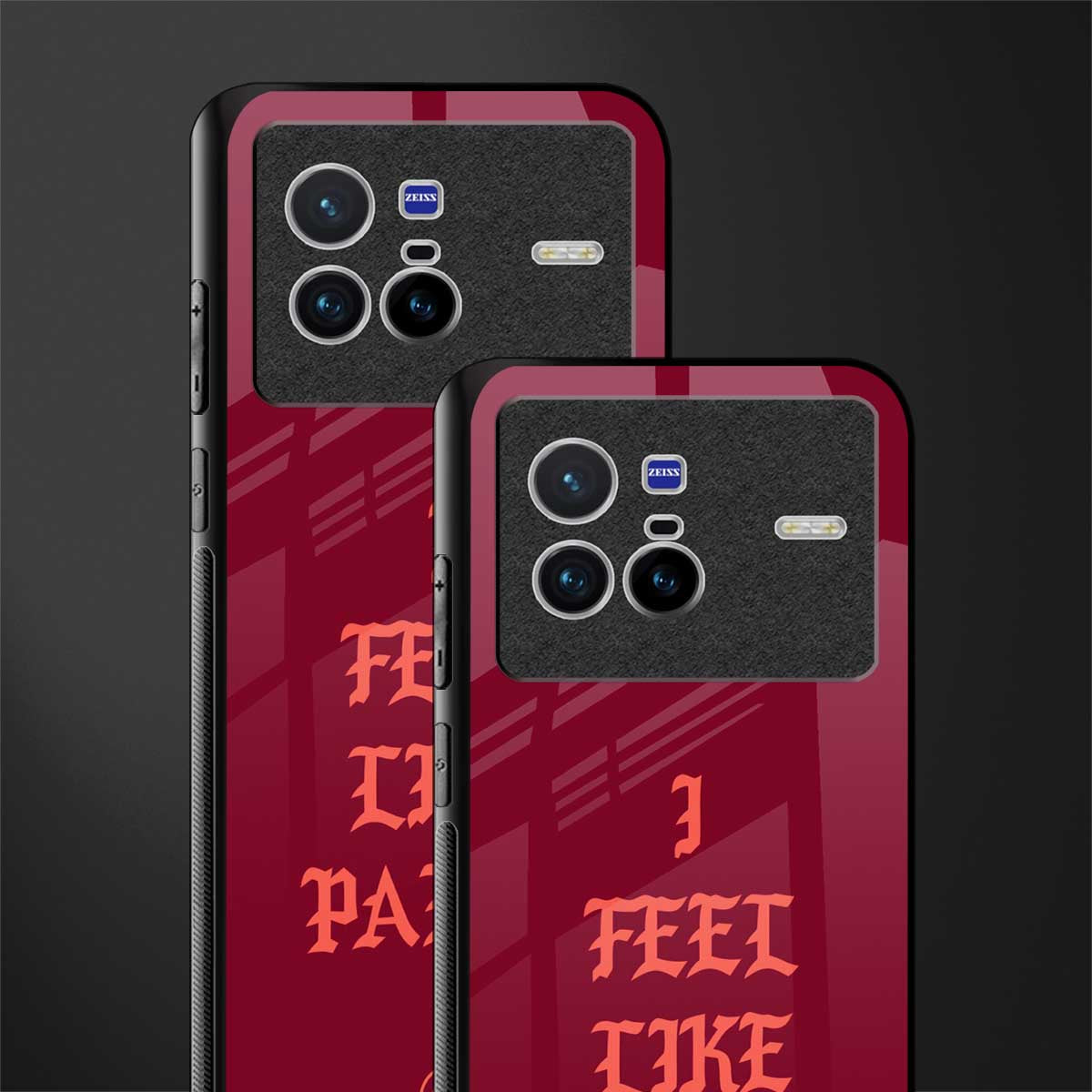 i feel like pablo glass case for vivo x80 image-2
