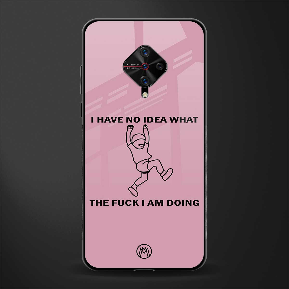 i have no idea glass case for vivo s1 pro image