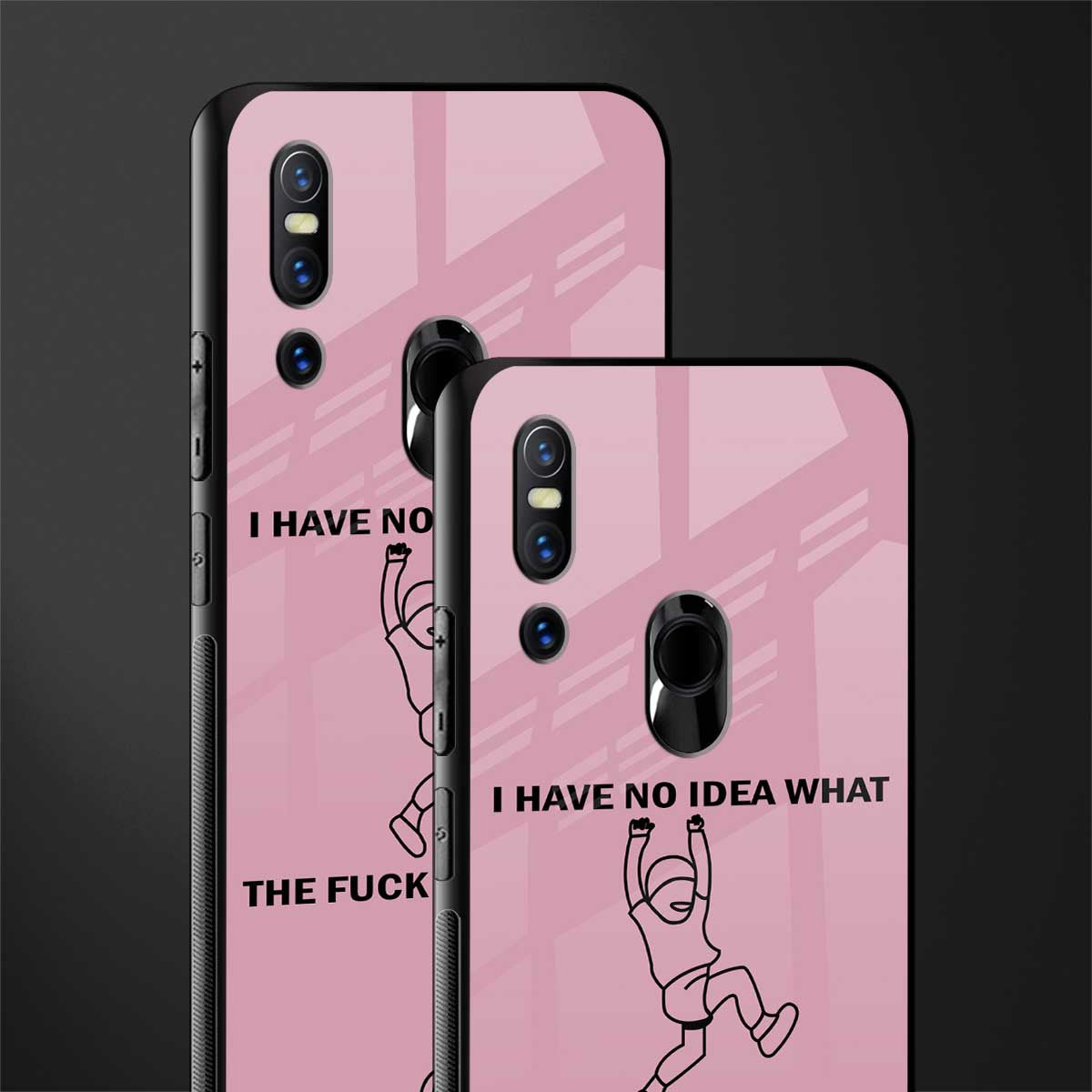 i have no idea glass case for vivo v15 image-2