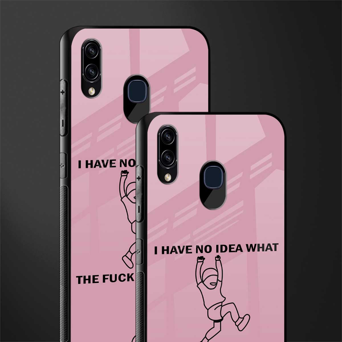 i have no idea glass case for samsung galaxy a30 image-2