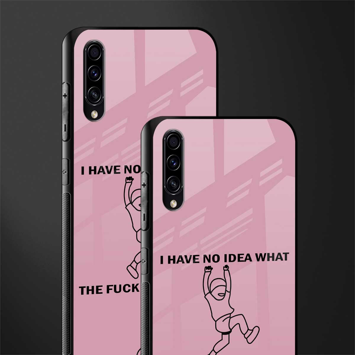 i have no idea glass case for samsung galaxy a70 image-2