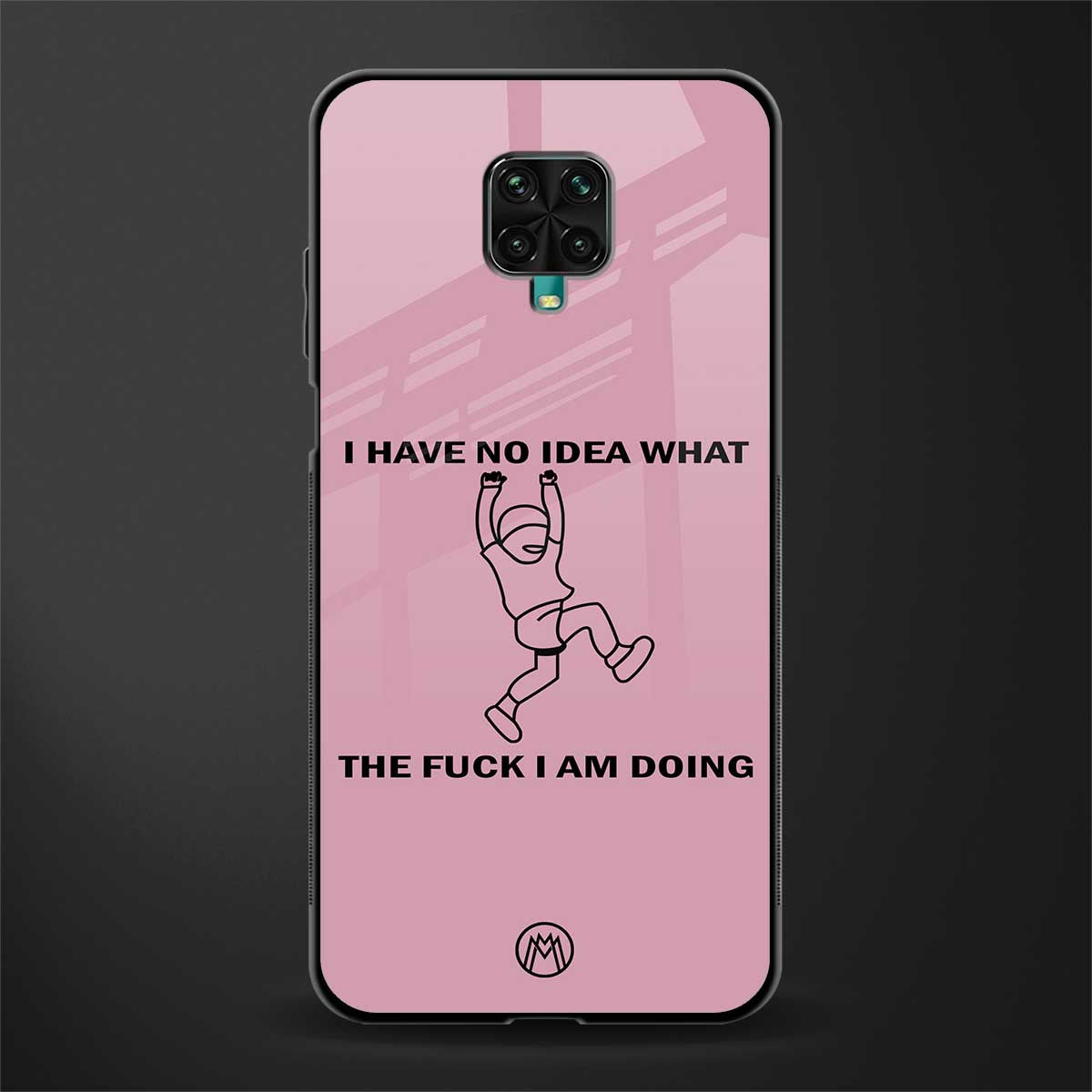 i have no idea glass case for poco m2 pro image