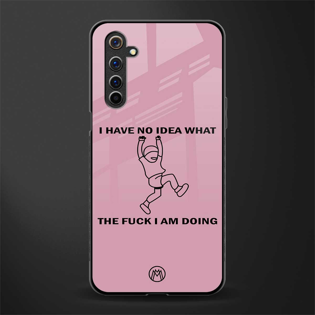 i have no idea glass case for realme 6i image