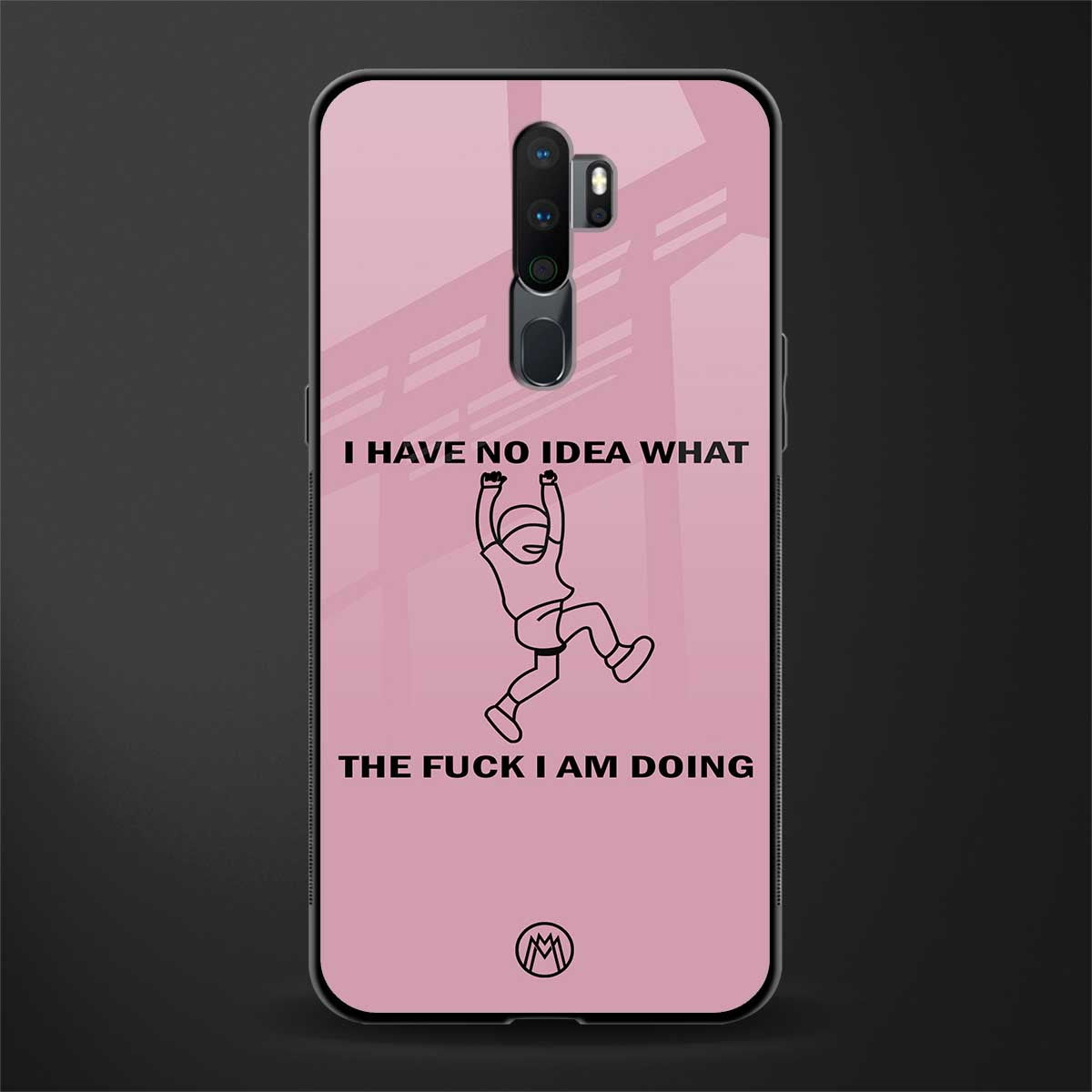 i have no idea glass case for oppo a9 2020 image