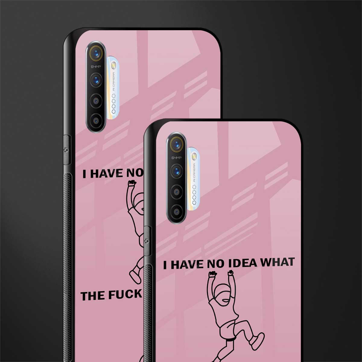 i have no idea glass case for realme x2 image-2