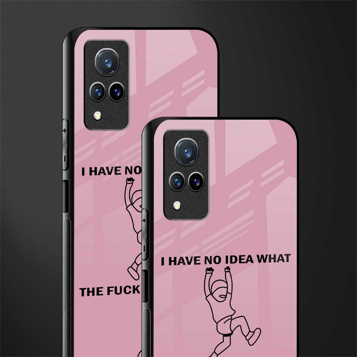 i have no idea glass case for vivo v21 5g image-2