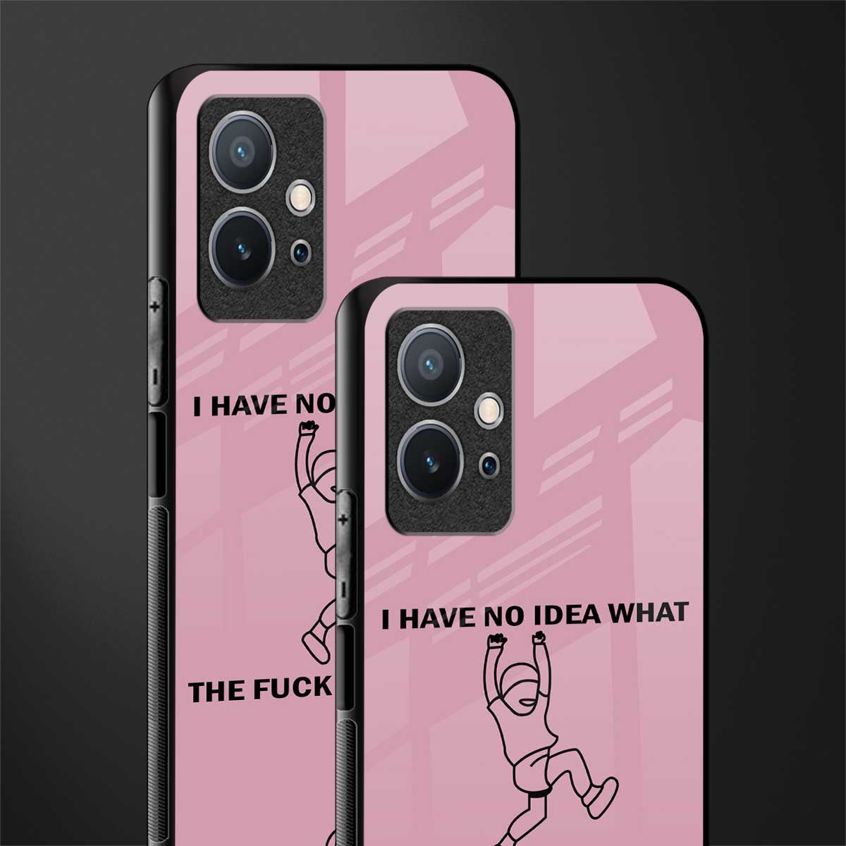 i have no idea glass case for vivo t1 5g image-2