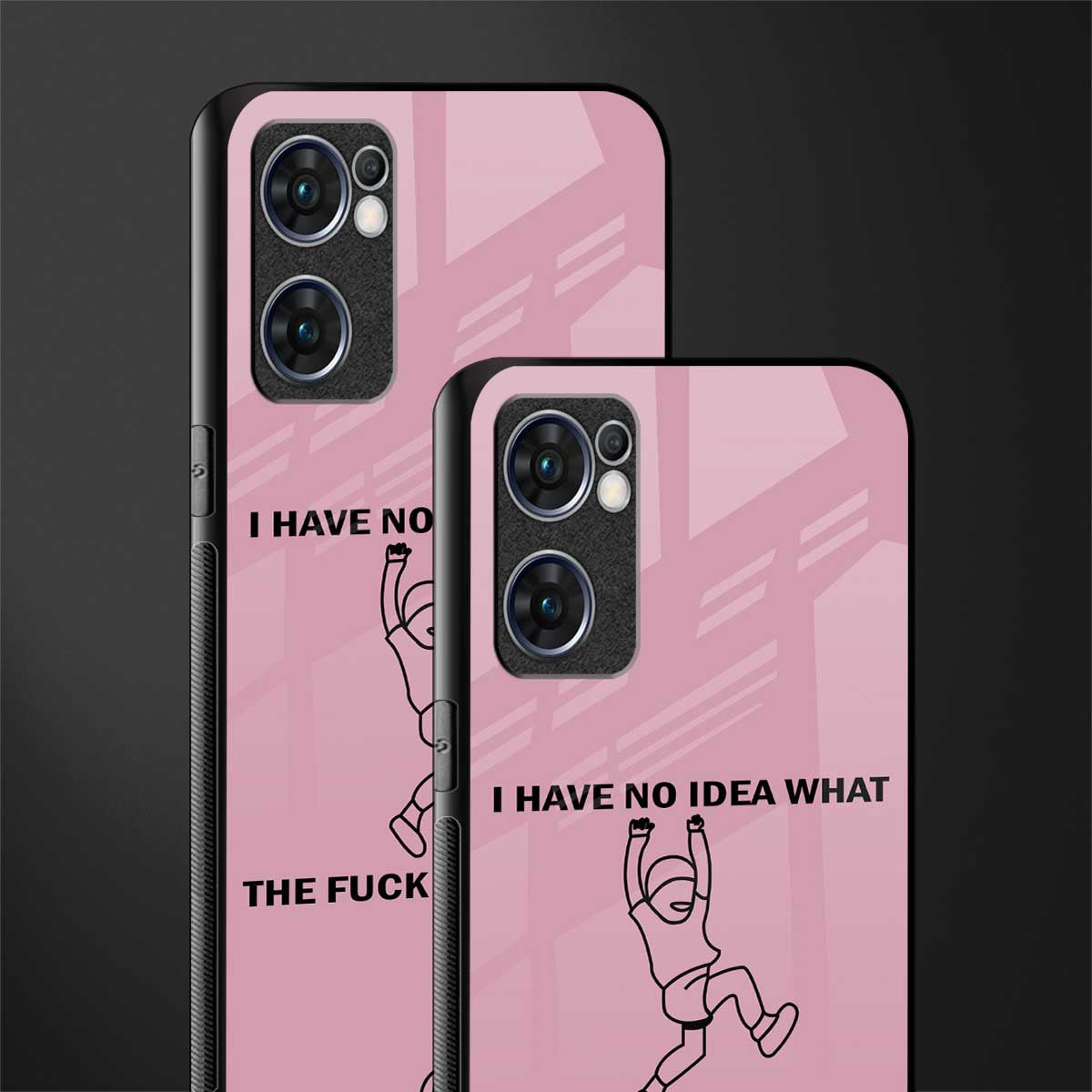 i have no idea glass case for oppo reno7 5g image-2