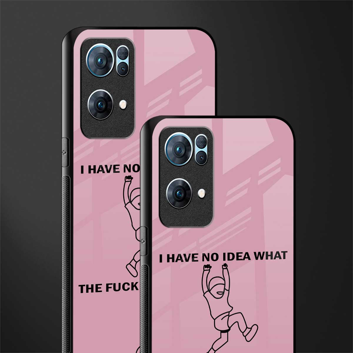 i have no idea glass case for oppo reno7 pro 5g image-2