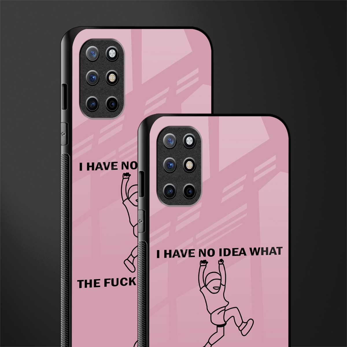 i have no idea glass case for oneplus 8t image-2