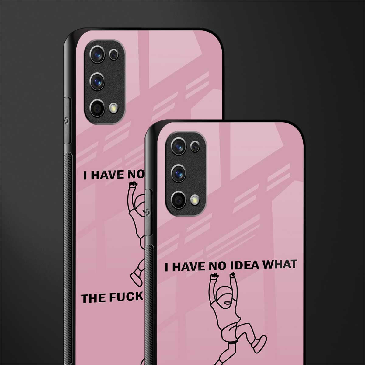 i have no idea glass case for realme 7 pro image-2
