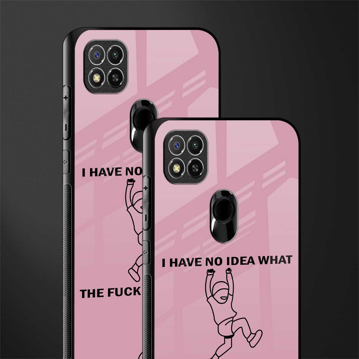 i have no idea glass case for redmi 9 image-2