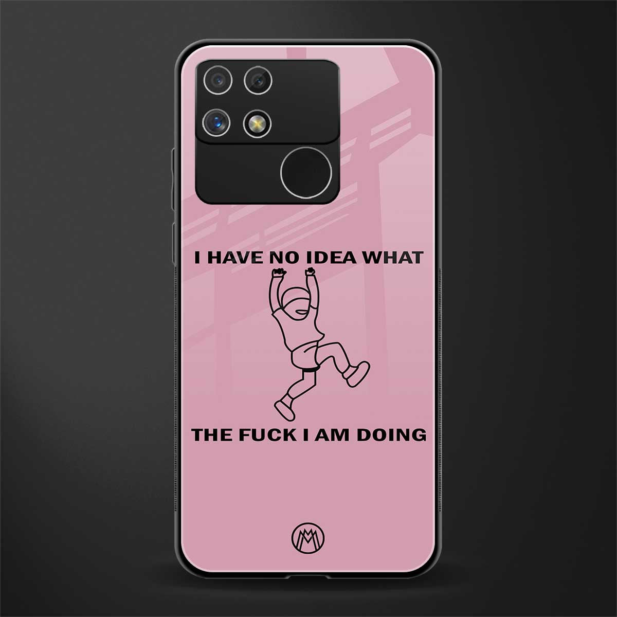 i have no idea back phone cover | glass case for realme narzo 50a