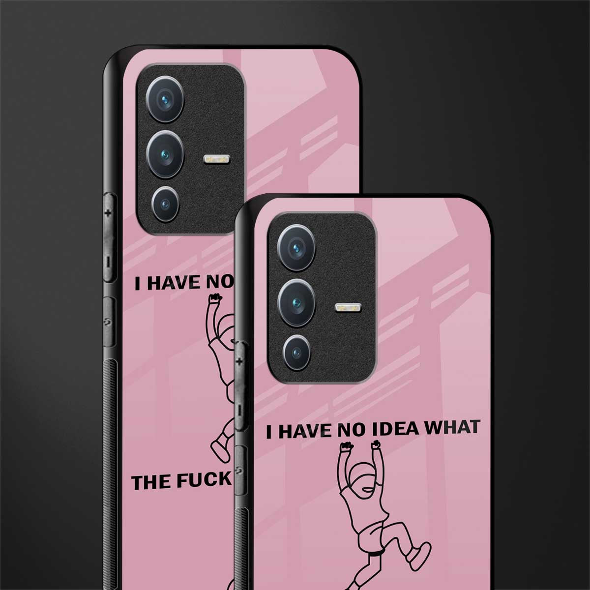 i have no idea glass case for vivo v23 5g image-2